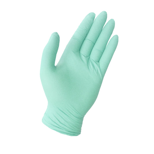 TECHTILE Nitrile Gloves Biodegradable Green PF (200/p) - Medium